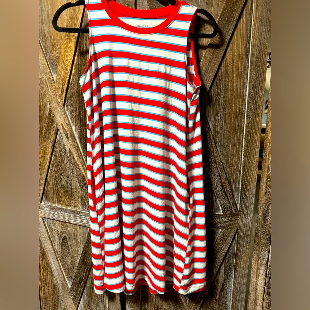 Time and Tru Women's Sleeveless Knit Dress
